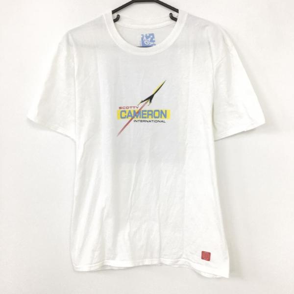 スコッティキャメロン Tシャツ 2点セット S M ホワイト プリント ゴルフ スコッティキャメロン Tシャツ 2点セット S M ホワイト プリント
