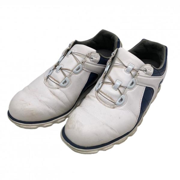 FootJoy（フットジョイ） ゴルフシューズ 白×ブルー スパイクレス