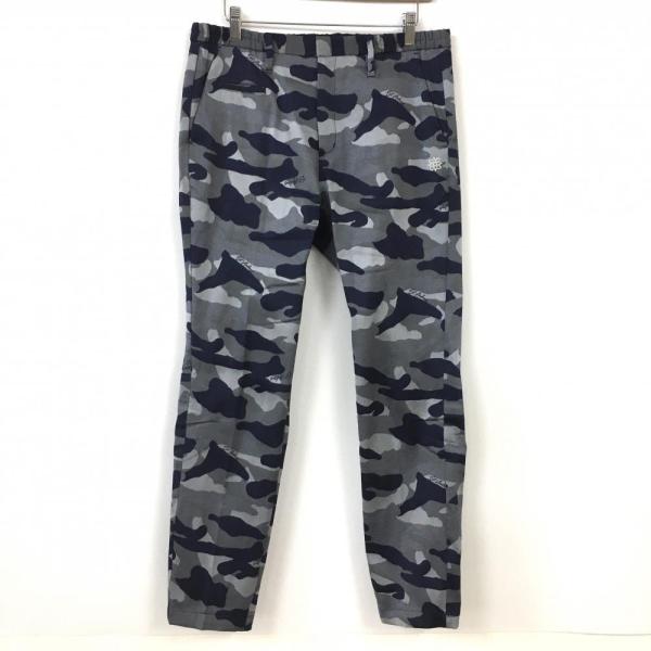 【美品】St ANDREWS セントアンドリュース ハーフパンツ カモフラ LL St ANDREWS セントアンドリュース パンツ グレー×ネイビー 迷彩
