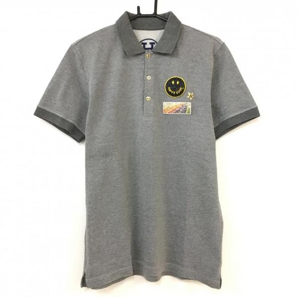 70%OFF価格／HORN G.M.T ホーンガーメント 半袖ポロシャツ グレー