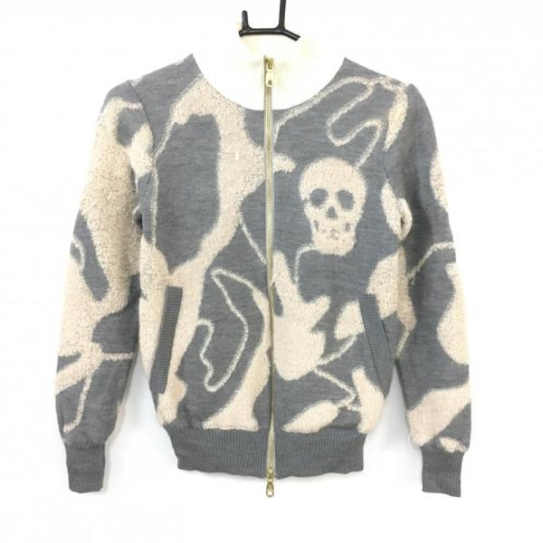 20%OFF価格／MARK＆LONA マークアンドロナ ニットジャケット グレー