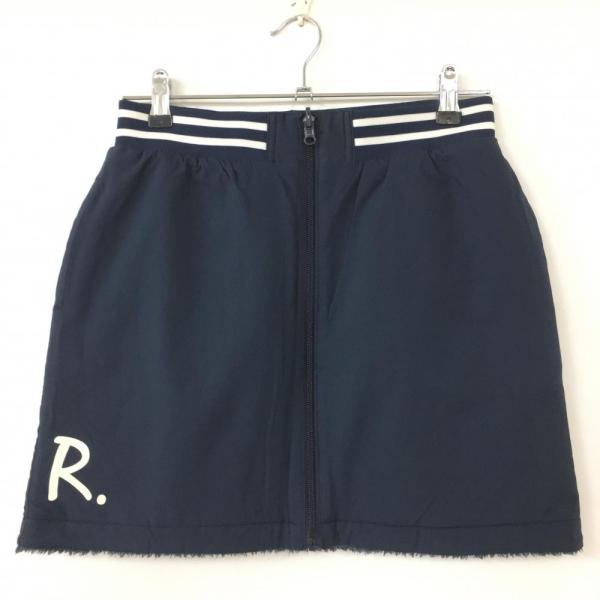 Munsingwear（マンシングウェア） リバーシブルスカート ネイビー×白