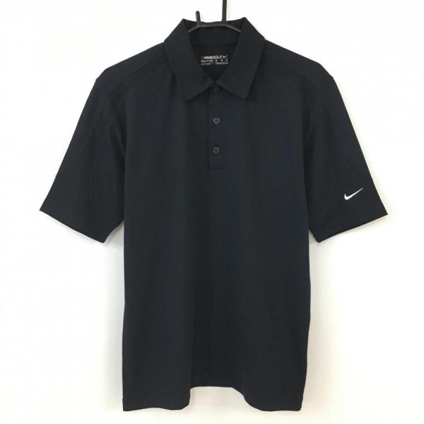 74737　ナイキゴルフ　半袖ポロシャツ　黒　サイズL reonard_1-240001084581