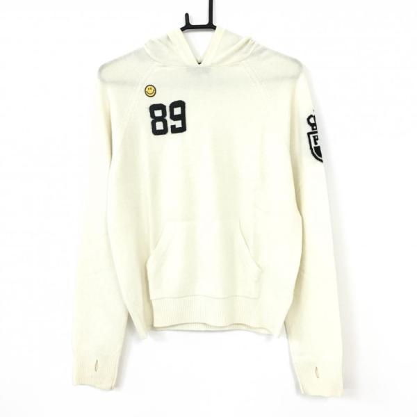 パーリーゲイツ　ブラックニコちゃんフードニット パーリーゲイツ ブラックニコちゃんフードニット 【美品】パーリー