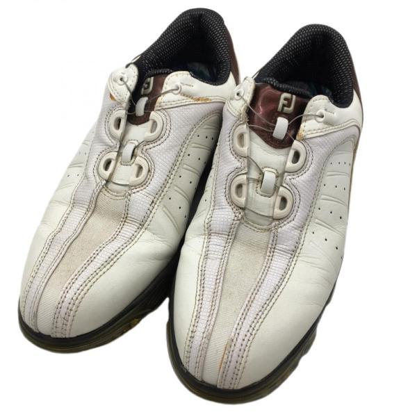 FOOTJOY ゴルフシューズ　26cm ホワイト/ブラウン reonard_1-240001086533