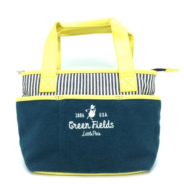 MUNSINGWEAR イエロー 3点セットバッグ 30%OFF価格／(超美品)Munsingwear マンシングウェア 異素材カート