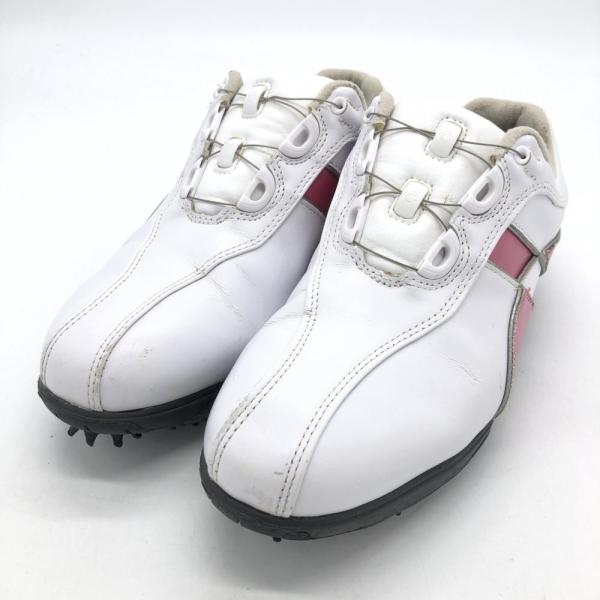 新品未使用　フットジョイ　レディースゴルフシューズ FootJoy（フットジョイ） ゴルフシューズ 白×ピンク 98662J レディース