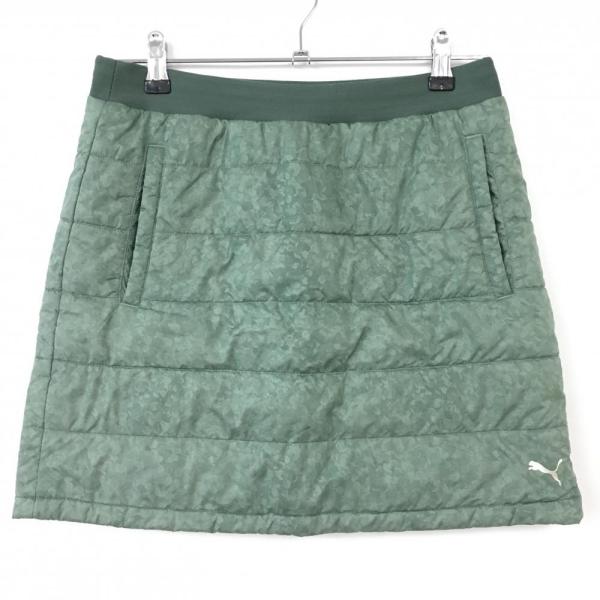 PUMA プーマ 中綿スカート パープル Lサイズ