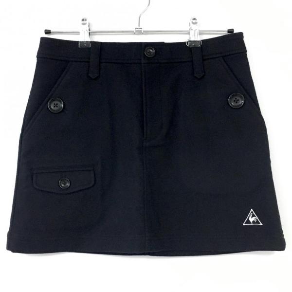 lecoq　ルコックゴルフ　バービーコラボ　ボアスカート 新品　黒　L 11号 lecoq ルコックゴルフ バービーコラボ ボアスカート 黒 L 11号