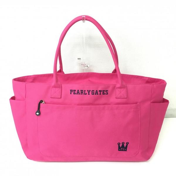 10%OFF価格／(美品)PEARLY GATES パーリーゲイツ ビッグトートバッグ