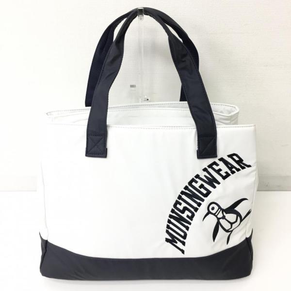 Munsingwear ゴルフ ボストンバッグ　白×水色　新品未使用 超美品】2021年＊Munsingwear マンシングウェア ボストンバッグ 白