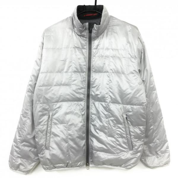 LANVIN ゴルフジャケット 38サイズ ホワイト/グレー LANVIN ゴルフジャケット 38サイズ ホワイト/グレー