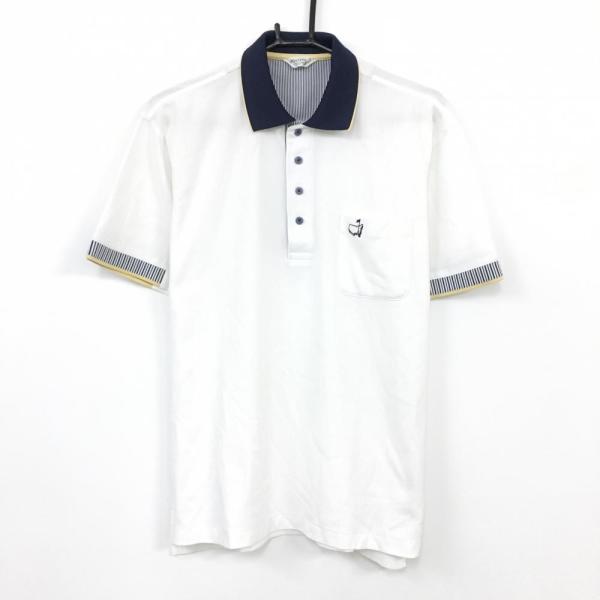 MASTERS マスターズ長袖ポロシャツ ホワイト reonard_1-240001096644