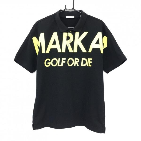 超美品】2021年＊MARK＆LONA マークアンドロナ 半袖ポロシャツ 黒