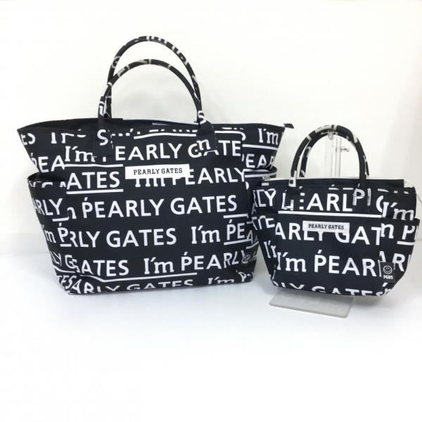 PEARLY GATES パーリーゲイツ ビッグトートバッグ×カートバッグ2点