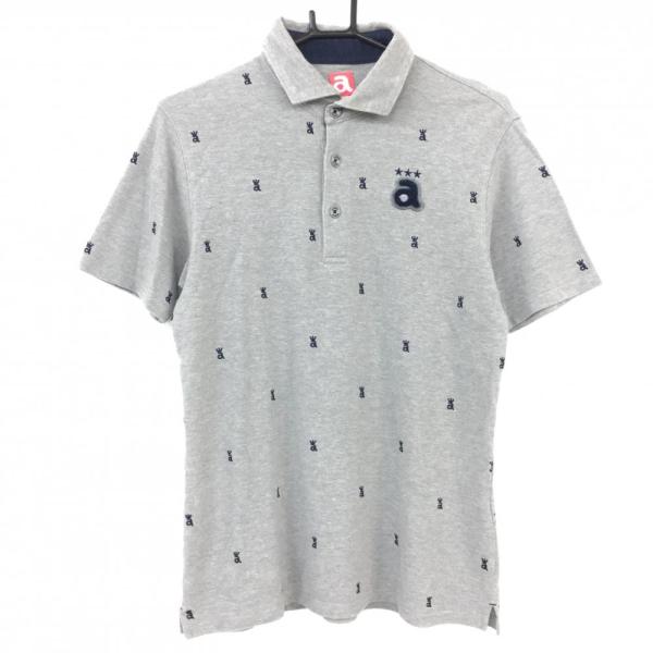 驚きの値段で アルチビオ 半袖トレーナー グレー ビッグロゴ ロゴ