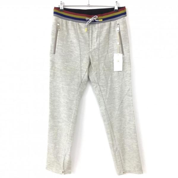 MARK&LONA ヘリンボーンパンツ グレー【美品】 reonard_1-240001101112