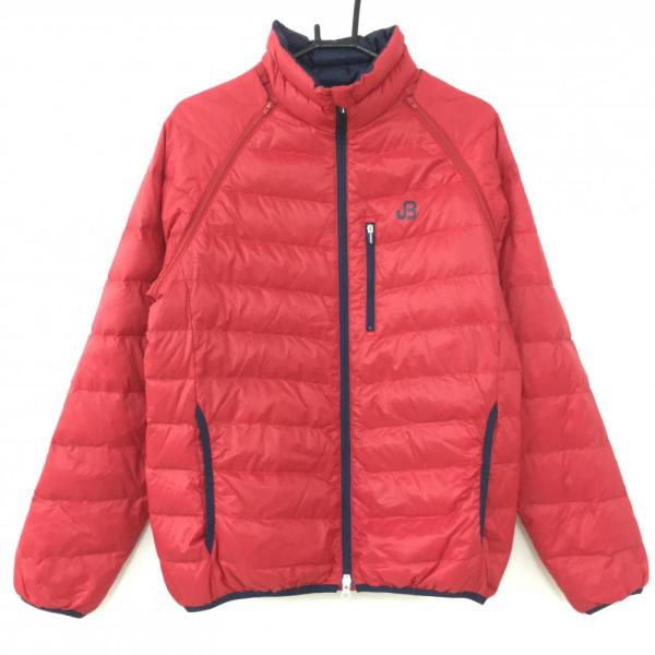 美品】Jack Bunny ジャックバニー 2WAYダウンジャケット レッド