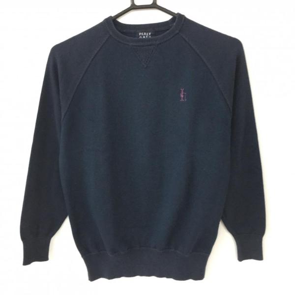 PEARLY GATES パーリーゲイツ トレーナー ネイビー 切替