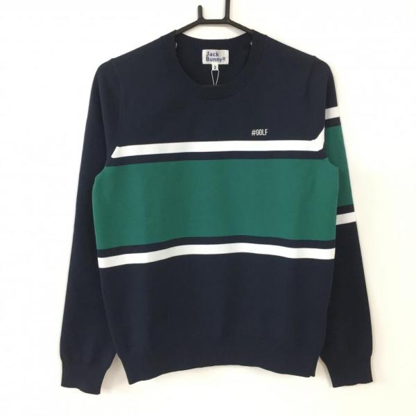 00サイズXS ネイビー セーター レディースゴルフウェア 新品 ジャックバニー 新品】35％OFF〜Jack Bunny ジャックバニー セーター ネイビー