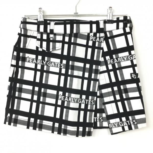 PEARLY GATES パーリーゲイツ 30周年 ストレッチスカート チェック柄