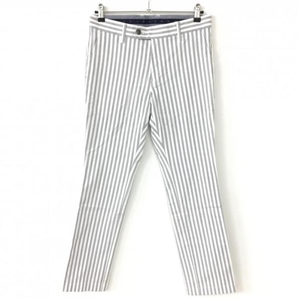 Callaway（キャロウェイ） パンツ グレー×白 ストライプ メンズ M