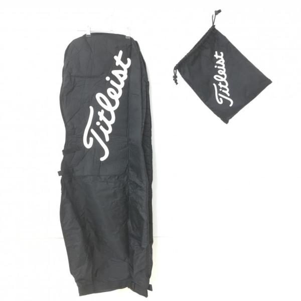 TITLEIST トラベルカバー ブラック　収納袋付き Amazon | Titleist Players トラベルカバー ブラック/レッド