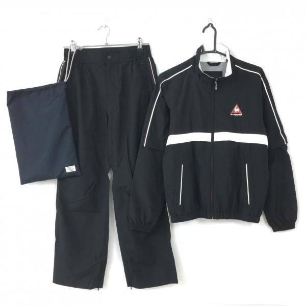 le coq sportif フルジップレインウェア上下 le coq sportif ルコック レインウェア上下セット（2WAYブルゾン