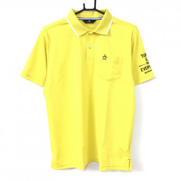 Munsingwear - 新品☆マンシングウェア バックシャン 半袖ポロシャツ☆白☆Lサイズ 新品☆マンシングウェア バックシャン半袖ポロシャツ☆白☆L