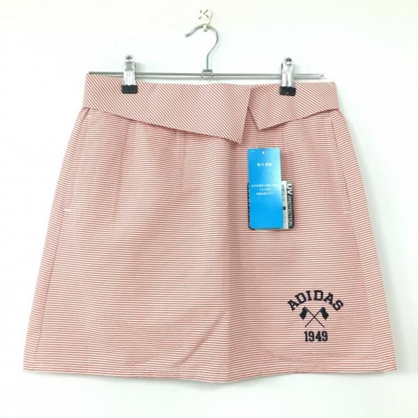 アディダス スカート レッド×白 ボーダー サッカー生地 UPF25 吸汗速乾 レディース M/M ゴルフウェア adidas(新品)/50%OFF価格 :1-240001106485:レオナード 通販 アディダス スカート レッド×白 ボーダー サッカー生地 UPF25 吸汗速乾 レディース M M ゴルフウェア adidas(新品)/50%OFF価格