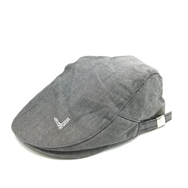 キャロウェイ ハンチング帽 グレー ウール混 ラインストーン FR ゴルフウェア Callaway／40%OFF価格