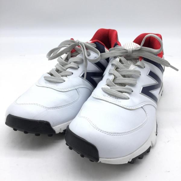 New Balance ニューバランスゴルフ ゴルフシューズ 白×ネイビー New Balance ニューバランスゴルフ ゴルフシューズ 白×ネイビー