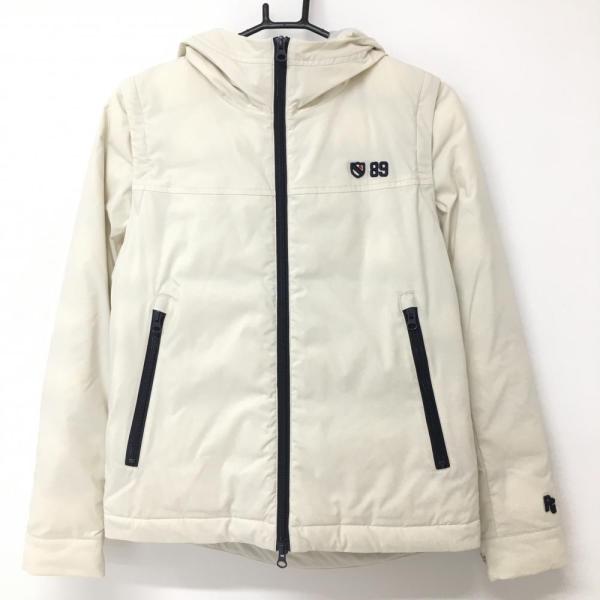 パーリーゲイツ レディース中綿ジャケット PEARLY GATES パーリーゲイツ 2WAY中綿ジャケット アイボリー