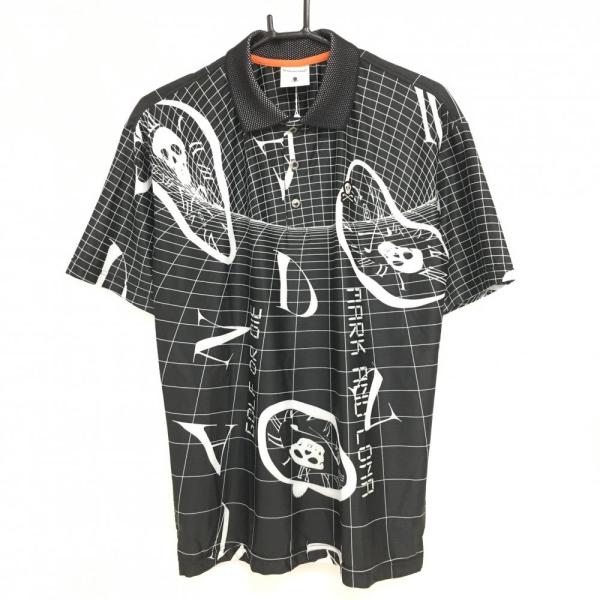 MARK&LONA（マークアンドロナ） 半袖ポロシャツ 黒×白 木村拓哉着用