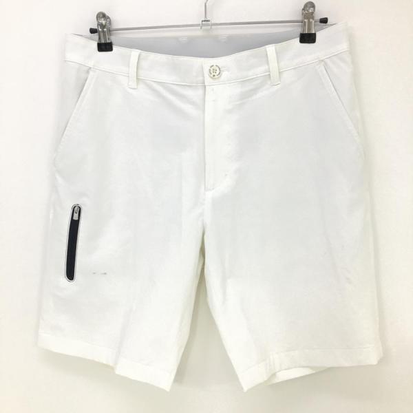 ゾーイ ハーフパンツ 白 5ポケット 無地 メンズ 1085 ゴルフウェア ZOY