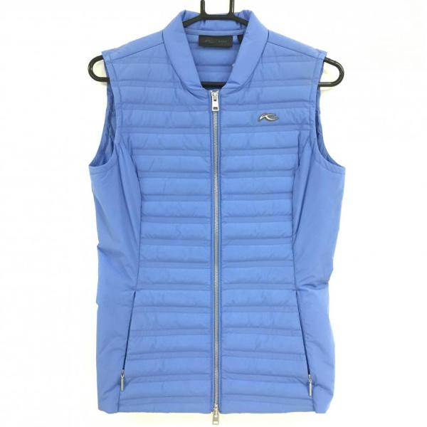美品】チュース 中綿ベスト ライトブルー キルティング SAMPLE品