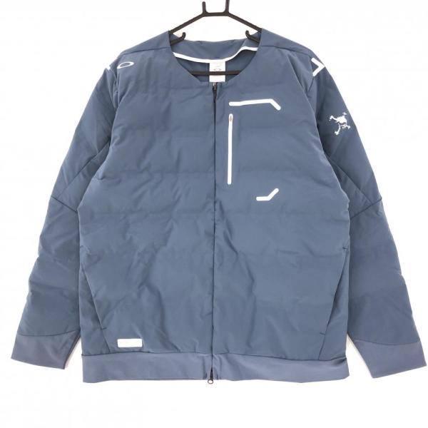 OAKLEY（オークリー） 中綿ジャケット ブルーグレー ノーカラー 3