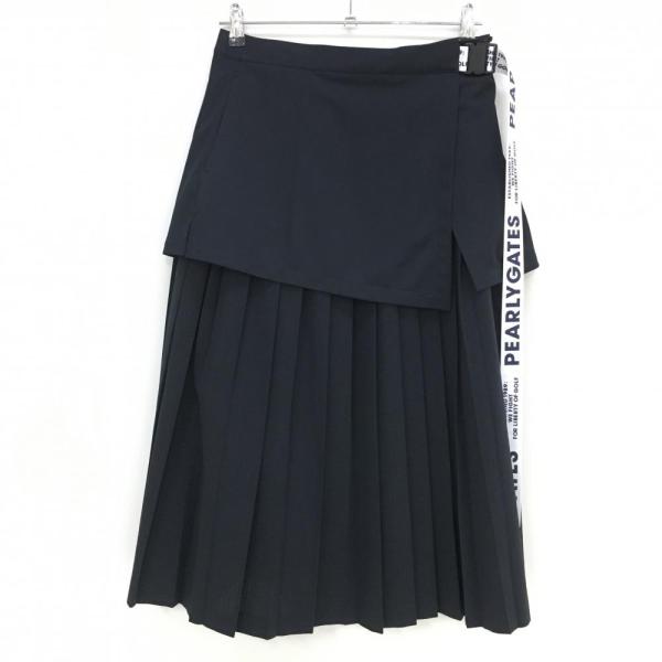 美品 パーリーゲイツ ネイビー プリーツスカートサイズ1 reonard_1-240001114855