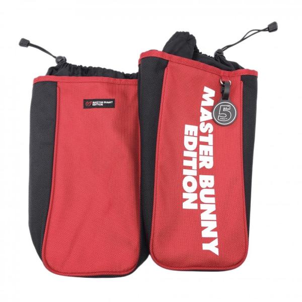 超美品】マスターバニー シューズケース レッド×黒 5周年ゴルフ MASTER