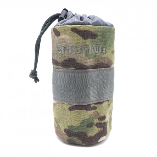 新品】ブリーフィング ボトルホルダー カーキ×ブラウン 迷彩 カモフラ