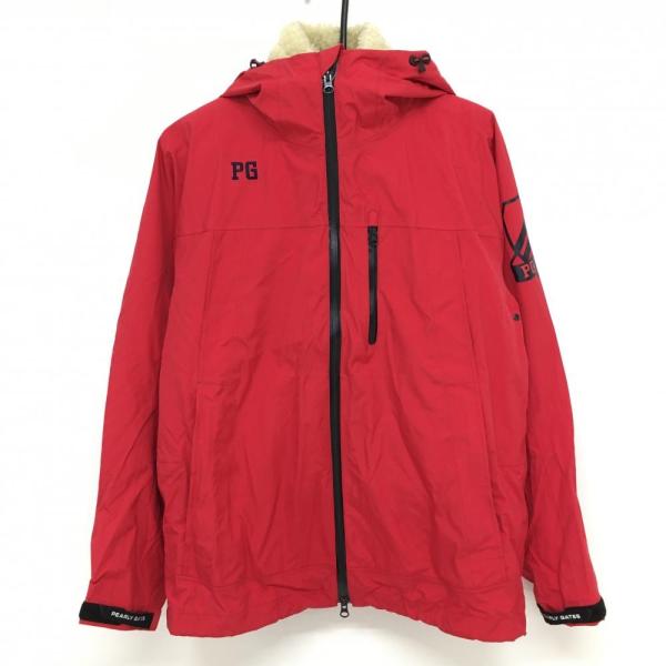 PEARLY GATES（パーリーゲイツ） ボアベスト付きジャケット レッド