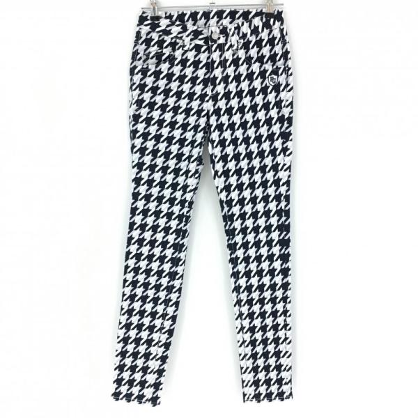 新品タグ付 パーリーゲイツ レディス 千鳥柄パンツ グレー 楽天市場