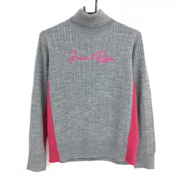 極美品】JUN&ROPE ピンク タートルネック セーター 楽天市場】JUN&ROPE