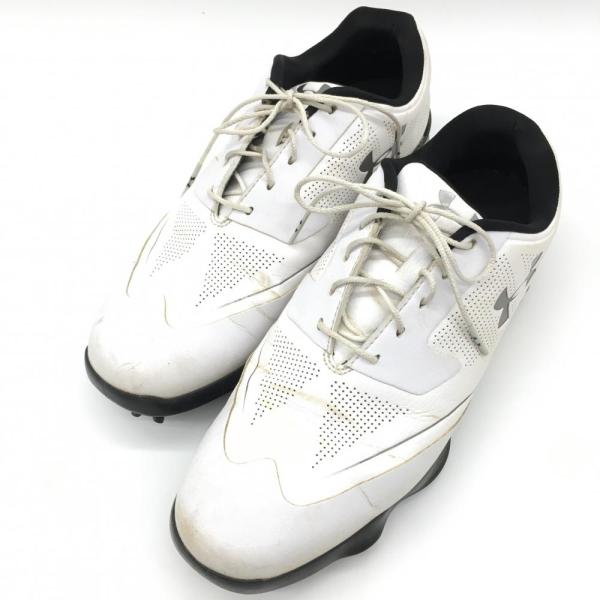 Under Armour ゴルフシューズ アンダーアーマー ゴルフシューズ 1299227-102 ロゴ メンズ 26.0