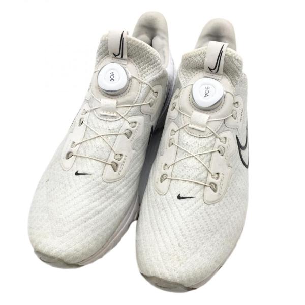 美品】ナイキ ゴルフシューズ 白×黒 CV0756-133 AIR ZOOM INFINITY BOA