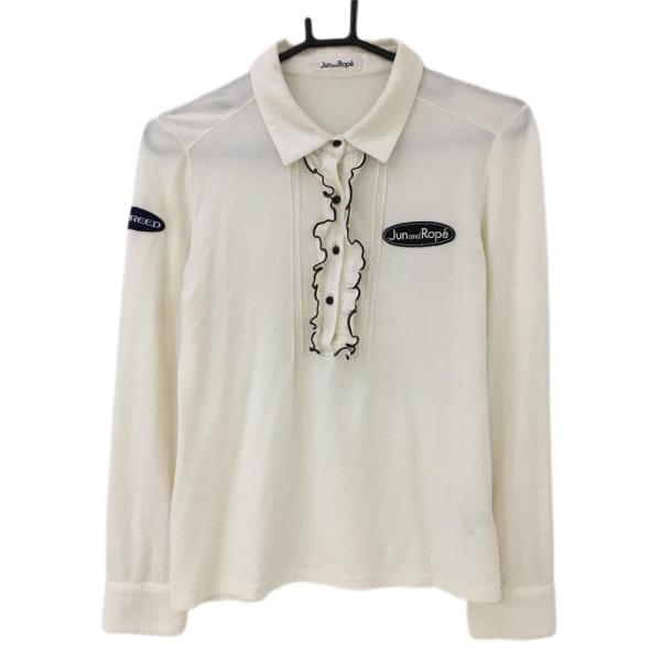 ☆新品未使用 JUN&ROPE' ジュンアンドロペ 白ポロシャツ『L』☆ reonard_1-240001137353