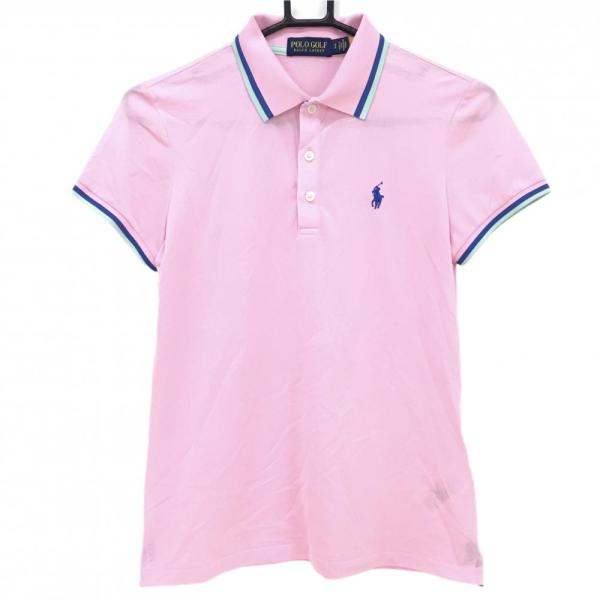 POLO GOLF 【美品】ポロゴルフ ラルフローレン 半袖ポロシャツ ピンク