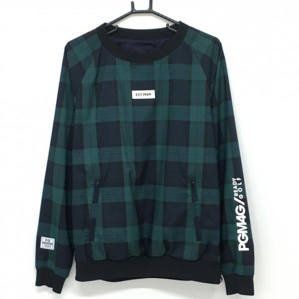 超美品】パーリーゲイツ スニード グリーン×ネイビー チェック 裏地