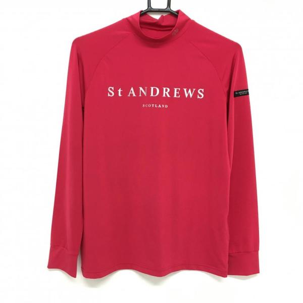 超美品】セントアンドリュース インナーシャツ ピンク×シルバー