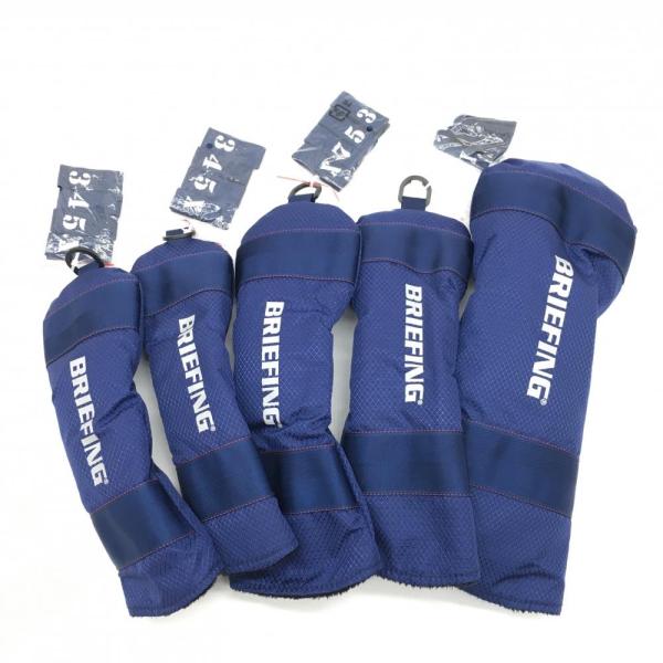 超美品】ブリーフィング ヘッドカバー 5点セット（DR FW×2 UT×2